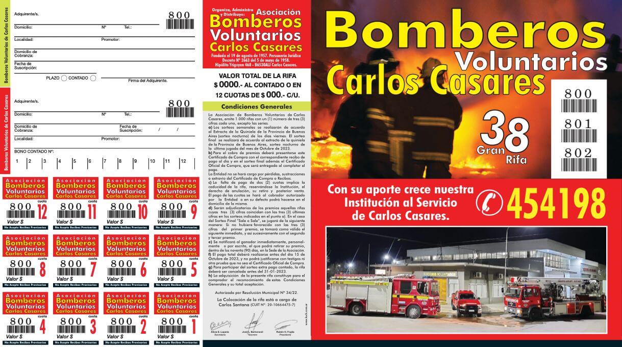 Bomberos Carlos Casares 2022