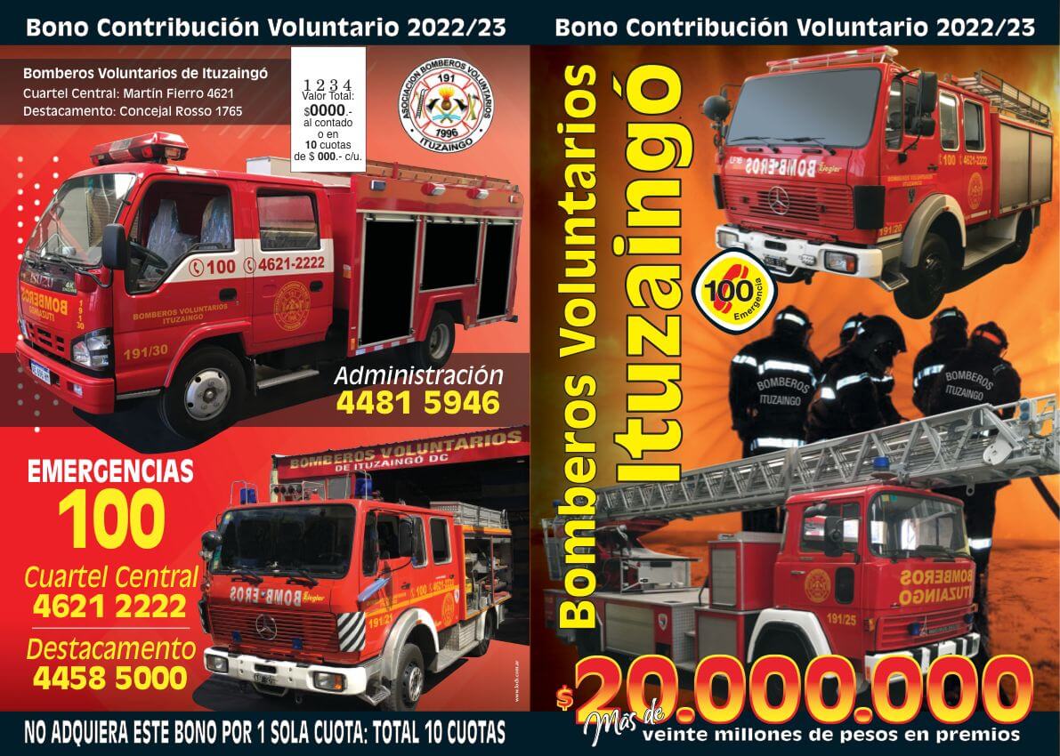 Bomberos de Ituzaingo 2022