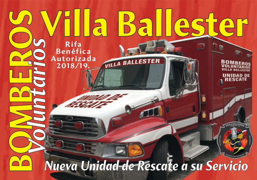 Bomberos Ballester 2018 Tapa