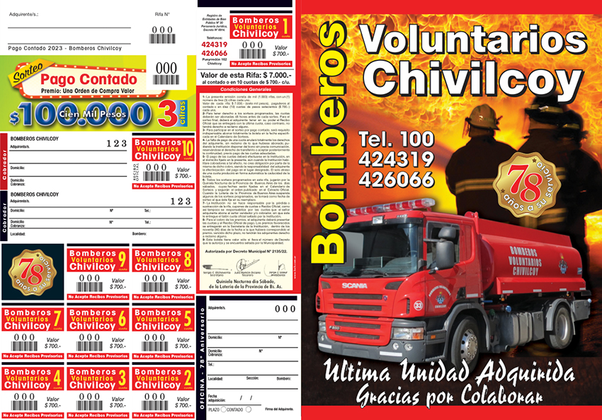 Bomberos de Chivilcoy 2023