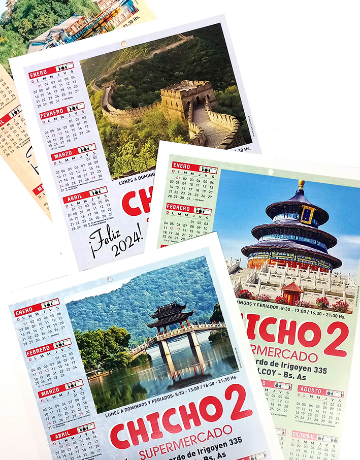 Calendario Colgante Chicho 2 2024
