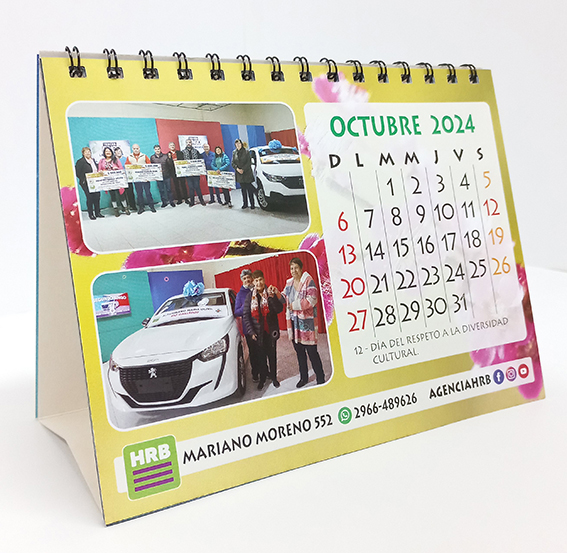 Calendario Escritorio HRB 3 2024