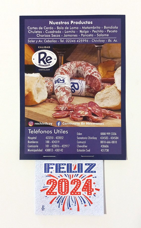 Calendario Re Iman 1 2024