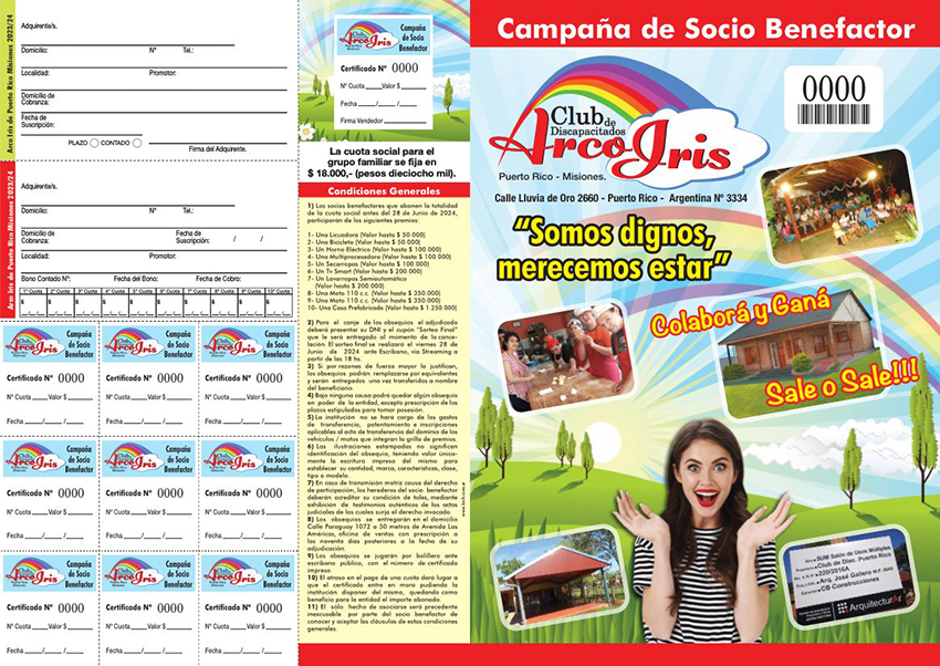 Club de Discapacitados Arco Iris 2023