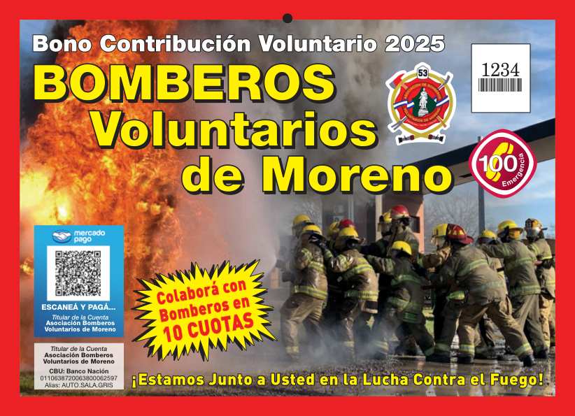 Bombero de Moreno