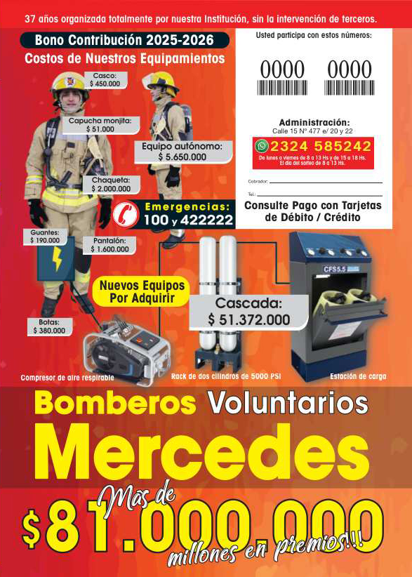 Bomberos de Mercedes